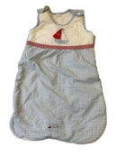 Schlafsack Blau, Weiß, Rot Gr.3-6m | Hansekind