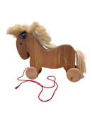 Holzpferdchen mit Schnur Gr. |