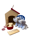 Hundehütte Holz "Small Foot" Bunt (Gelb, Rot, Blau) Gr. | Legler