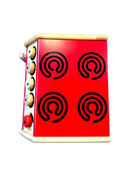 Tidlo Herd aus Holz Rot, Weiß, Natur Gr.Höhe. 52cm, Gewicht 8,7kg | Tidlo