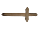 Holzschwert Naturholzfarben Gr.ca. 30cm | Marke unbekannt