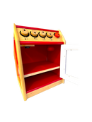 Tidlo Herd aus Holz Rot, Weiß, Natur Gr.Höhe. 52cm, Gewicht 8,7kg | Tidlo