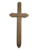 Holzschwert Naturholzfarben Gr.ca. 30cm | Marke unbekannt