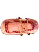 Puppenbett aus Weidengeflecht mit Stoffeinlage Gr.65*29*20 | Marke unbekannt