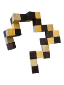 Snake Cube Schlangenwürfel Holz Denkspiel Mod. 350170 Gr. | Engelhart