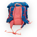 Rucksack Kinder Blau mit roten und hellblauen PunktenDesign "Volti Bär" Gr.35*22*13 cm | Ergobag