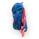 Rucksack Kinder Blau mit roten und hellblauen PunktenDesign "Volti Bär" Gr.35*22*13 cm | Ergobag