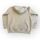Hoodie Beige mit Blumenprint Gr.164/170 | Zwillingsherz