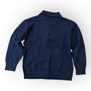 Pullover mit Polo-Kragen Dunkelblau Gr.116 | Majoral
