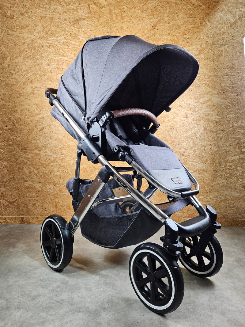 ABC Design - Salsa 4 Air Diamond Edition Kombikinderwagen (Sportsitz und Babywanne) - Grau in sehr gutem Zustand