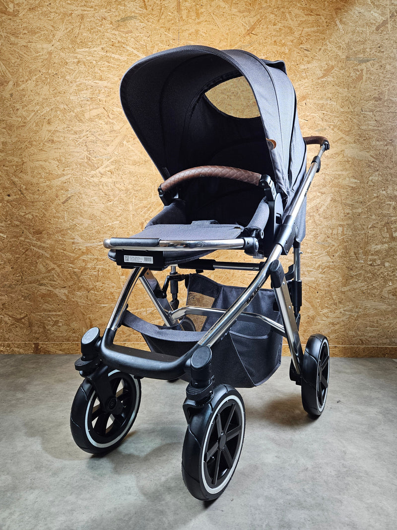 ABC Design - Salsa 4 Air Diamond Edition Kombikinderwagen (Sportsitz und Babywanne) - Grau in sehr gutem Zustand