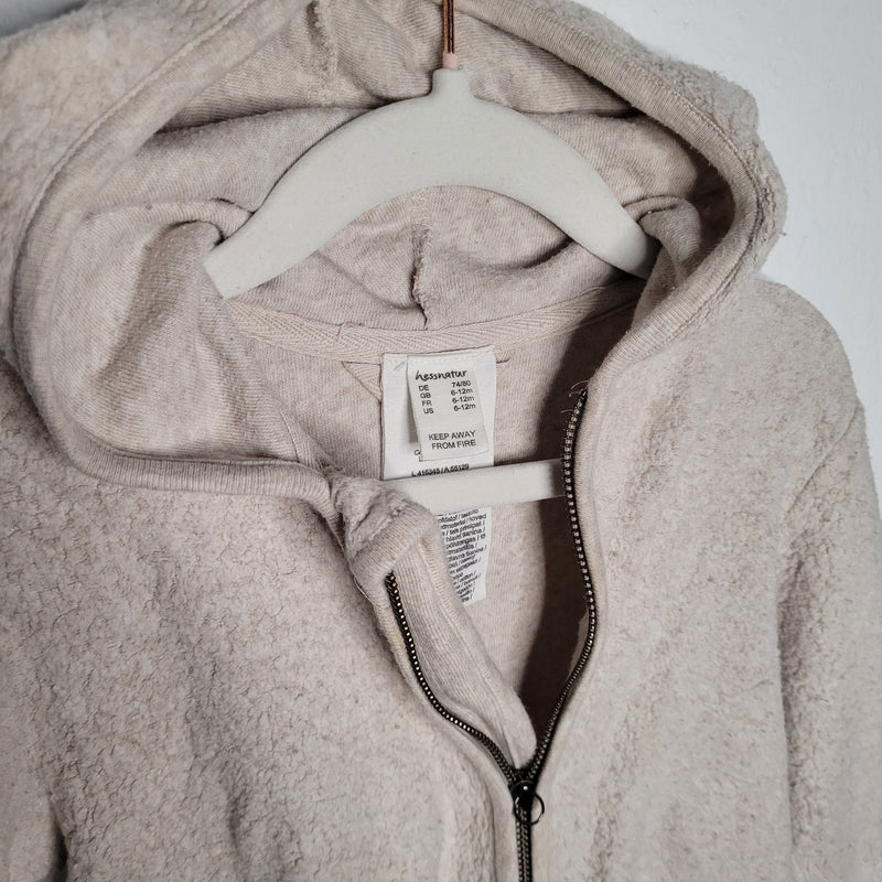 Baumwollfleece Overall - Hessnatur - Gr.74/80