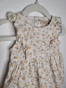 Bodykleid Blumen - Wheat - 62