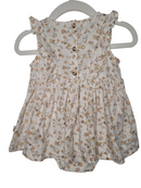 Bodykleid Blumen - Wheat - 62