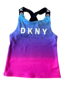 Sport-Top Farbverlauf von Blau zu Pink Gr.128 | DKNY