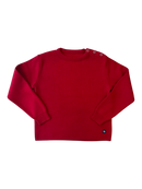 Pullover Rundhals 100% Wolle Rot Gr.10 | Armor Lux