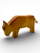 Spielzeugfigur "Stier braun" 11021 Naturholz Gr.14.5 cm | Ostheimer