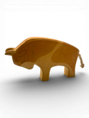 Spielzeugfigur "Stier braun" 11021 Naturholz Gr.14.5 cm | Ostheimer