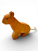 RARITÄT Spielzeugfigur "Tiger klein sitzend" 20105 | Ostheimer