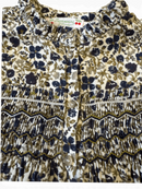 Cord-Kleid mit Blumen-Print Gr.98/104 | Bonpoint