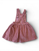 Latz-Kleid aus Feincord Rosa Gr.104/110 | Petit Bateau