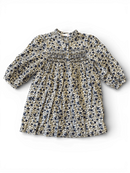 Cord-Kleid mit Blumen-Print Gr.98/104 | Bonpoint