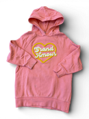 Hoodie lang Rosa Gr.104 | Bonton