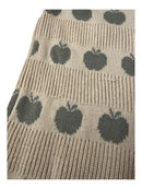 Pullover mit Apfelmotiv Beige/Salbei Gr.128 | Hust and Claire