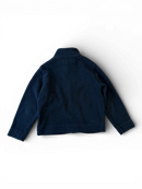 Fleece Jacke mit Zipper Dunkelblau Gr.98/104 | Moncler