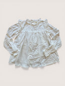 Kinderbluse "Dobby" Off-White Gr.116 | Creamie