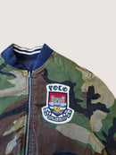Blouson Bomberjacke zum Wenden Blau, Camouflage Gr.140 | Polo Ralph Lauren