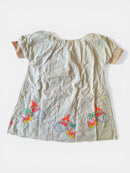 Kleider & Röcke Beige mit bunter Stickerei Gr.128 | Unbekannt