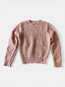 Pullover Keson Mélange Pale Blush Gr.134 | NO NO