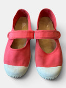 Canvas Riemchen-Ballerina PinkNatural World