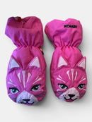 Fäustlinge Pink Katzenkopf Gr.2 | Kombi