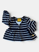 Langarmshirt Marineblau, Weiß Gr.68 | Steiff