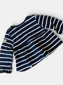 Langarmshirt Marineblau, Weiß Gr.68 | Steiff