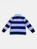 Poloshirt langarm Pink, Dunkelblau Gr.146 | Ralph Lauren
