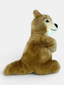 VINTAGE Plüschtier Kango Baby (Art.-Nr. 062728) Beige Gr.22 cm | Steiff