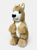 VINTAGE Plüschtier Kango Baby (Art.-Nr. 062728) Beige Gr.22 cm | Steiff