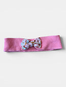 Haarband Rosa mit floraler Schleifenapplikation Gr.Onesize | jacadi