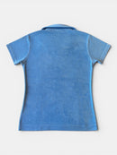 Terry Poloshirt Türkisblau Gr.122 | Orlebar Brown