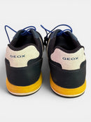 J Alben Boy Sneaker Dunkelblau, Senfgelb Gr.38 | GEOX