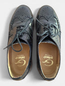 Brogues (Lochmusterschuhe) Schwarz Gr.38 | Gallucci