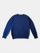 Pullover Rundhals Dunkelblau Gr.140 | il gufo