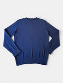 Pullover Rundhals Dunkelblau Gr.140 | il gufo