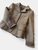 Blazer Braun Fischgrät Gr.104/110 | Ralph Lauren