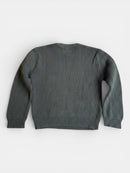 Jaquard-Pullover oliv mit Raketen-Motiv Gr.122 | Wheat