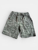 Shorts Oliv mit Blattmuster Gr.122 | Pomp de Lux