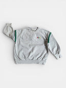 Sweatshirt Hellgrau Gr.116 | mini rodini